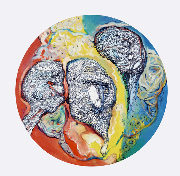《无题》-11 60X60cm  油画 2018