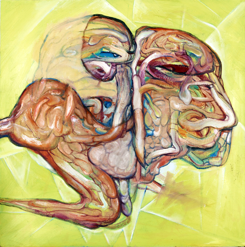 《无题》-29 60X60cm  油画 2019