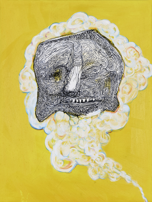 《无题》-3 70X50cm  油画 2018