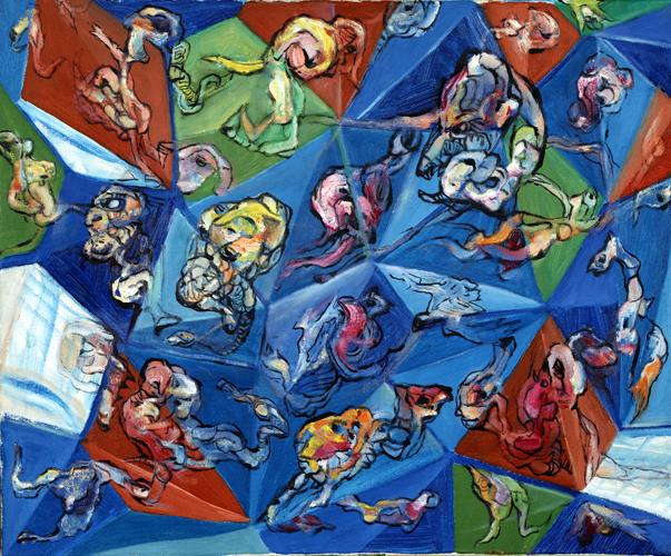 《招魂》系列-11 60X70cm  油画 2016