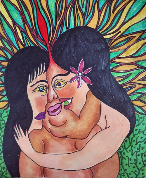 《我的世界》系列13 60X50cm 纸本 2022