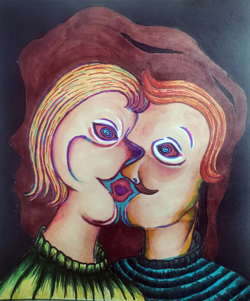 《我的世界》系列16 60X50cm 纸本 2022