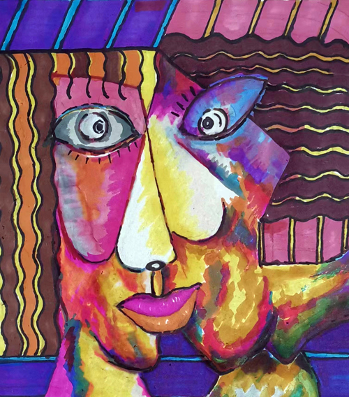 《我的世界》系列17 60X50cm 纸本 2022