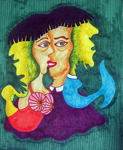 《我的世界》系列5 60X50cm 纸本 2022