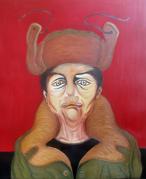 《异界》系列46 60X50cm 油画2022