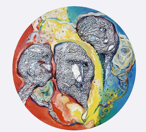 《无题》-11 60X60cm  油画 2018