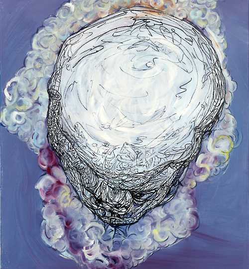 《无题》-2 70X50cm  油画 2018