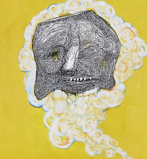 《无题》-3 70X50cm  油画 2018