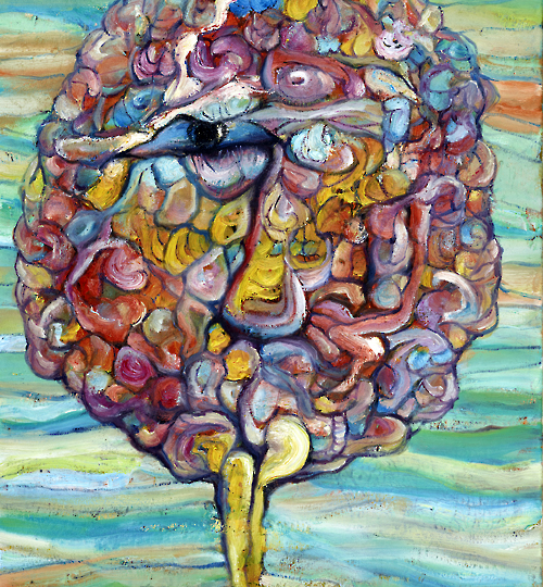 《无题》-7 70X50cm  油画 2016