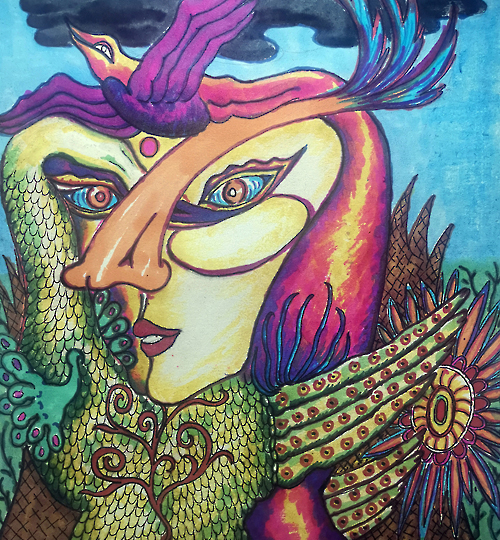 《我的世界》系列2 60X50cm 纸本 2022