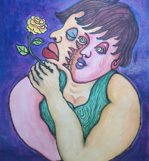 《我的世界》系列3 60X50cm  油画 2022