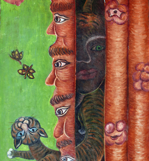《异界》系列11 70X50cm 油画2017