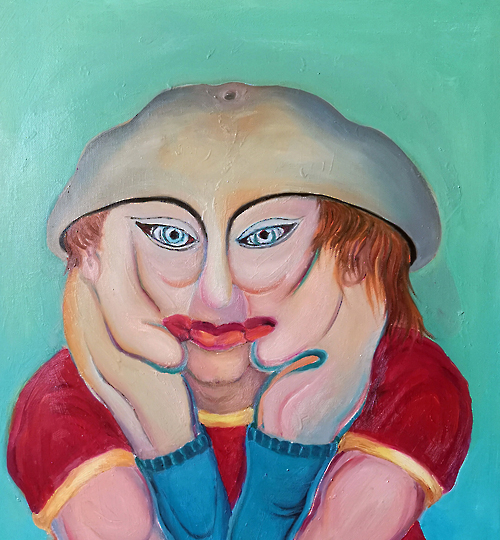 《异界》系列50 60X50cm 油画2022