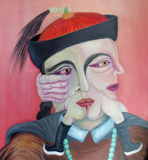 《异界》系列52 60X50cm 油画2022
