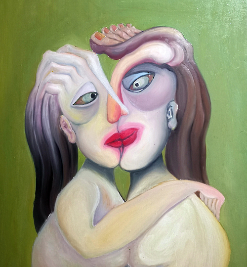 《异界》系列56 60X50cm 油画2022